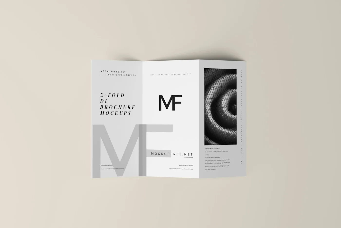 Gevouwen brochure